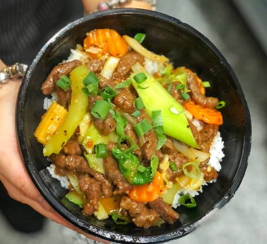 Chilli Basil Chicken/ Beef with Rice 九层塔鸡/牛饭
